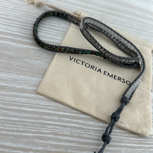 Victoria Emerson Accessories - Victoria Emerson beaded wrap bracelet